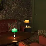 Louis Poulsen Panthella 160 bærbar bordlampe original opalgrøn Louis Poulsen Panthella 160 bærbar bordlampe original opalgrøn