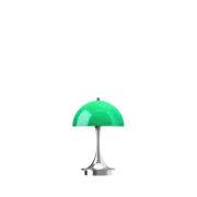 Louis Poulsen Lámpara de mesa portátil Panthella 160 original verde ópalo