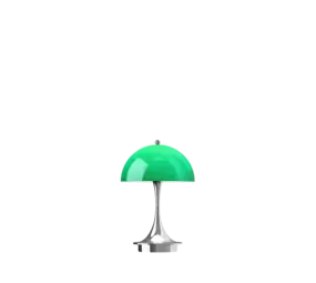 Louis Poulsen Lampada da tavolo portatile Panthella 160 originale verde opalino Louis Poulsen Lampada da tavolo portatile Panthella 160 originale verde opalino