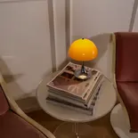 Louis Poulsen Lampe de table portable Panthella 160, couleur orange opale originale