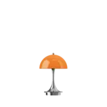 Louis Poulsen Lampe de table portable Panthella 160, couleur orange opale originale