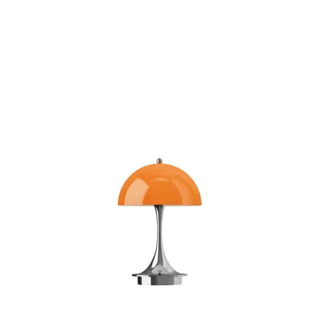 Louis Poulsen Panthella 160 portable table lamp original opal orange Louis Poulsen Panthella 160 portable table lamp original opal orange