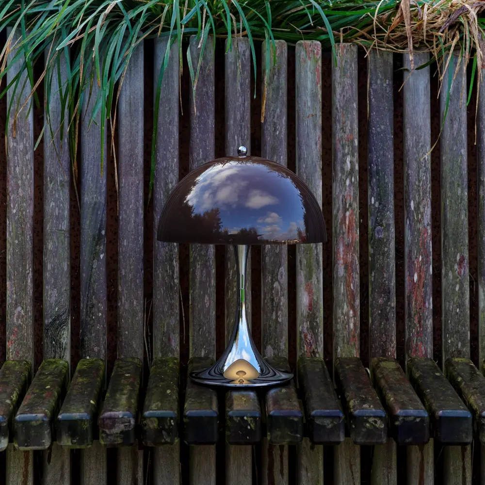 Louis Poulsen Panthella 250 bærbar bordlampe original opalbrun Louis Poulsen Panthella 250 bærbar bordlampe original opalbrun