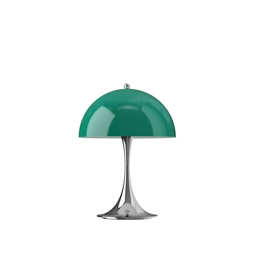 Louis Poulsen Lampe de table portable Panthella 250 vert opale original
