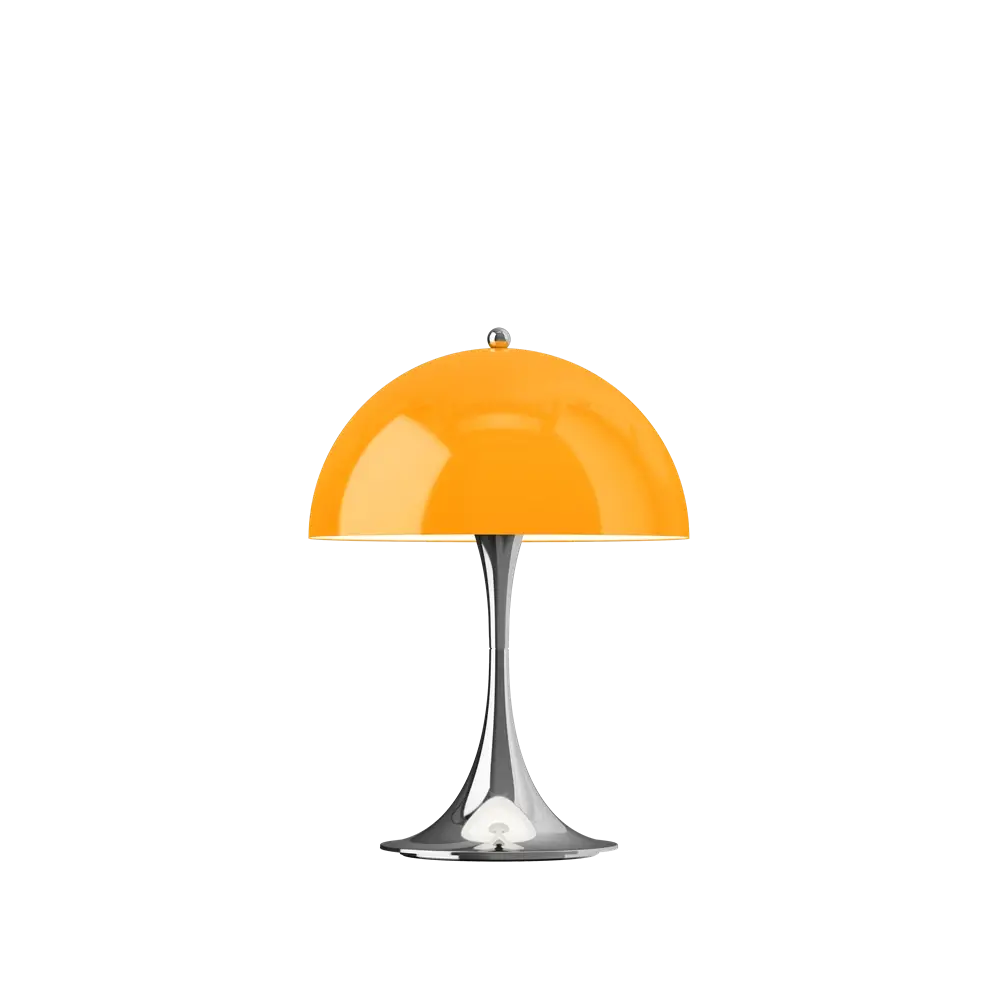 Louis Poulsen Lampada da tavolo portatile Panthella 250 originale arancione opalino Louis Poulsen Lampada da tavolo portatile Panthella 250 originale arancione opalino