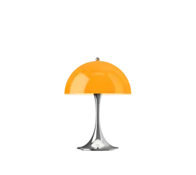 Louis Poulsen Lámpara de mesa portátil Panthella 250 original naranja ópalo Louis Poulsen Lámpara de mesa portátil Panthella 250 original naranja ópalo
