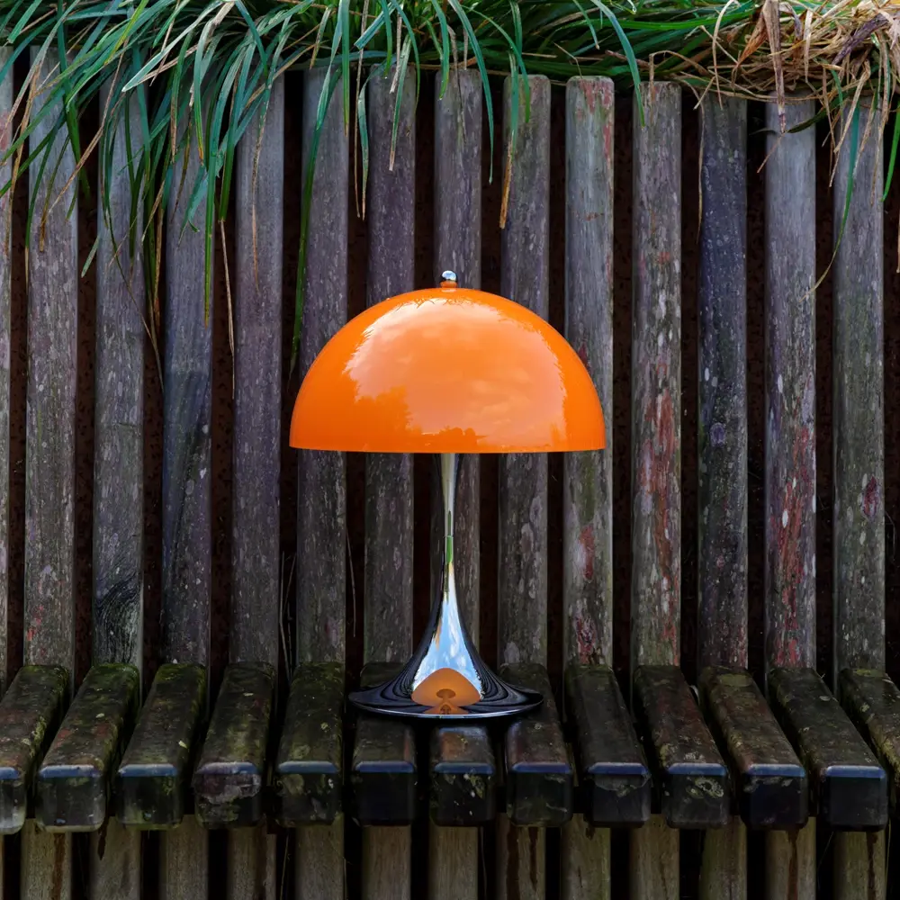 Louis Poulsen Panthella 250 portabel bordslampa original opal orange Louis Poulsen Panthella 250 portabel bordslampa original opal orange