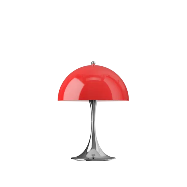 Louis Poulsen Lampada da tavolo portatile Panthella 250 originale rosso opale Louis Poulsen Lampada da tavolo portatile Panthella 250 originale rosso opale