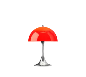 Louis Poulsen Panthella 250 portable tafellamp original opal red