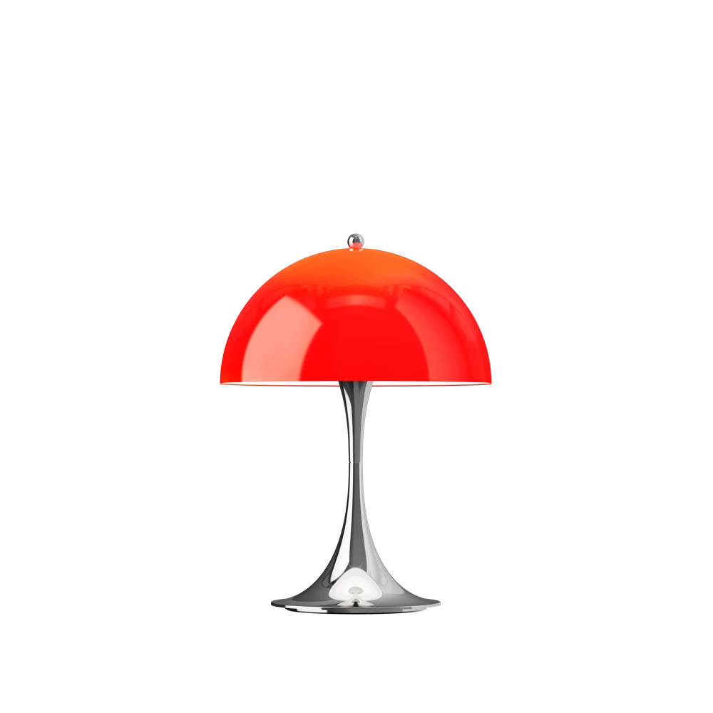 Louis Poulsen Panthella 250 portable tafellamp original opal red
