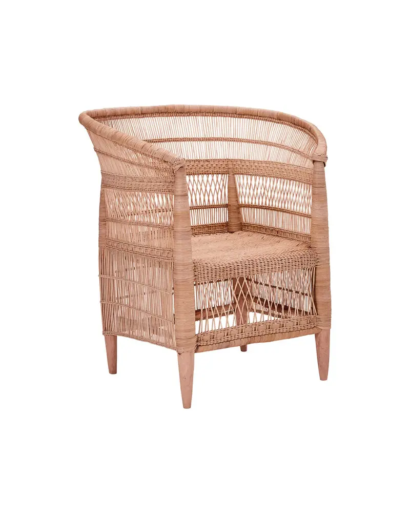 House Doctor Rika chair with armrest - natural House Doctor Rika chair with armrest - natural