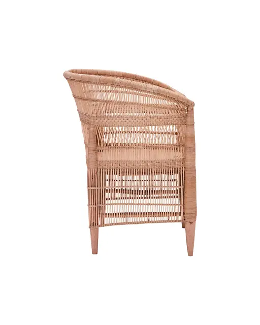 House Doctor Chaise Rika avec accoudoirs - naturel