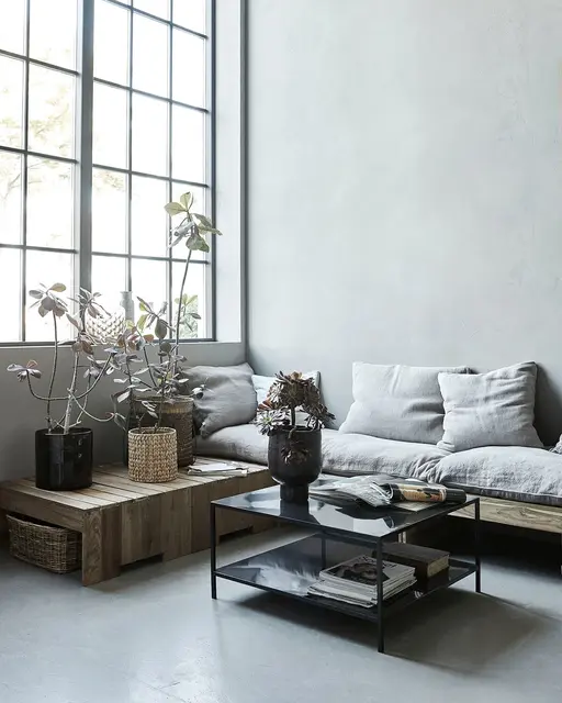 House Doctor legno sgabello Woodie