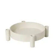 Broste Copenhagen Silke Kerzenhalter weiß/creme