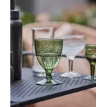 House Doctor Vintage hvitvinsglass grønt sett med 6 deler - 261600811