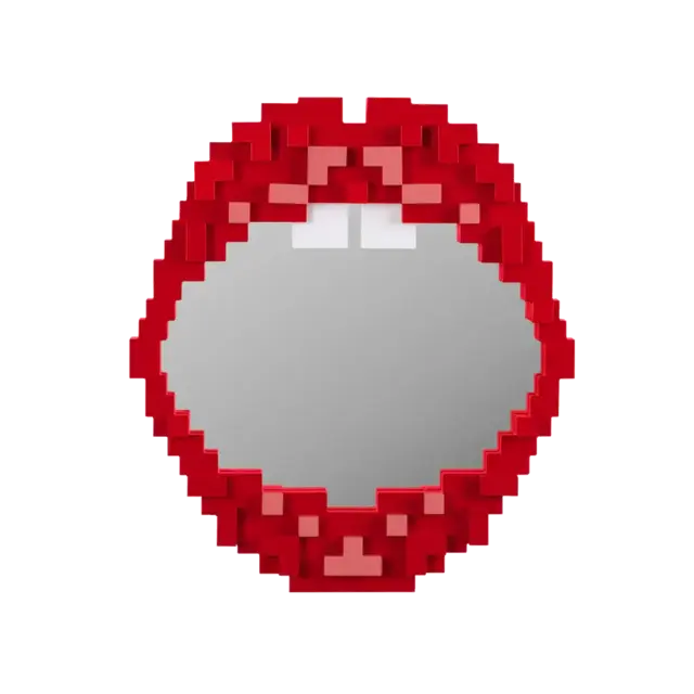 Seletti Pixel spejlmund