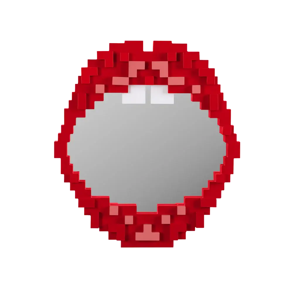 Seletti Pixel spiegel mouth