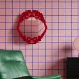 Seletti bouche miroir pixelisée