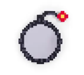 Seletti Pixel mirror bomb