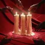 Seletti Melt-D triple candle
