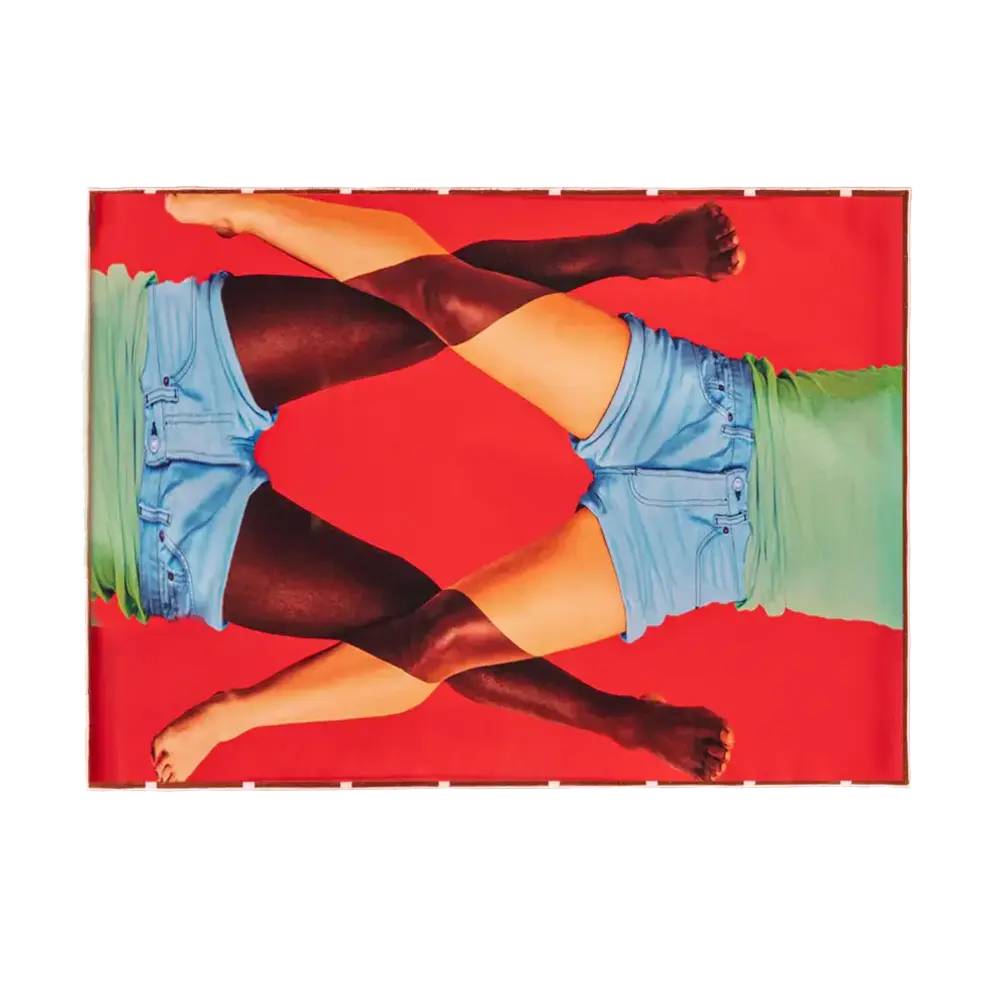 Seletti Tapis rectangulaire à ciseaux Seletti Tapis rectangulaire à ciseaux