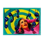 Seletti Alfombra rectangular para teléfonos Seletti Alfombra rectangular para teléfonos