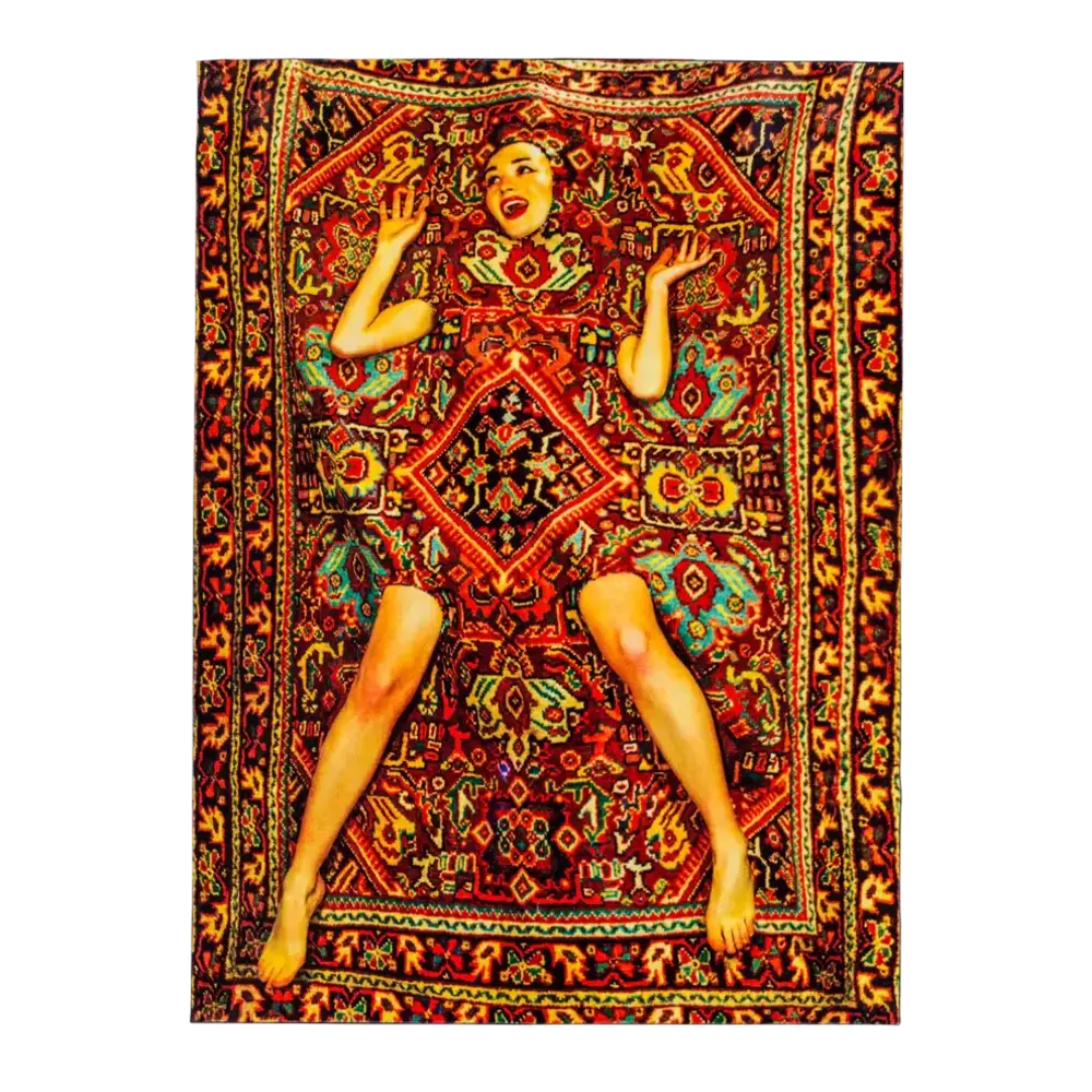 Seletti Lady on carpet rechthoekig vloerkleed Seletti Lady on carpet rechthoekig vloerkleed