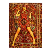 Seletti Lady on carpet rectangular rug Seletti Lady on carpet rectangular rug