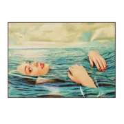 Seletti Sea girl rectangular rug