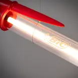 Seletti Bic-lampe rød