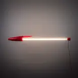 Seletti Lámpara Bic roja Seletti Lámpara Bic roja