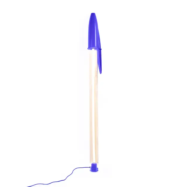 Seletti Lampada Bic blu