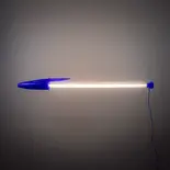 Seletti Lámpara Bic azul