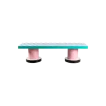 Seletti Banc à rayures bleues Superbench