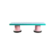 Seletti Superbench Bank mit blauen Streifen