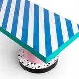 Seletti Superbench blue stripes bench