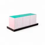 Seletti Mobiletto a griglia rossa Supercabinet