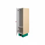 Seletti Supercloset blå striber garderobe