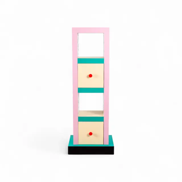 Seletti Armoire de salle de bain Supershelf à grille bleue