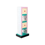 Seletti Mobiletto da bagno Supershelf con griglia blu