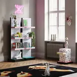 Seletti Supershelf blått gitterskap