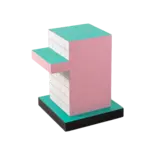 Seletti Superside-bord rødt rutenett sidebord