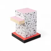 Seletti Table d'appoint Superside en terrazzo