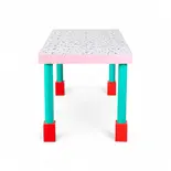 Seletti Mesa de comedor de terrazo Supertable
