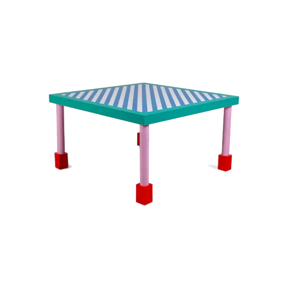 Seletti Supersquare bord blåt spisebord