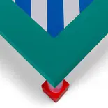 Seletti Supersquare Tisch blauer Esstisch