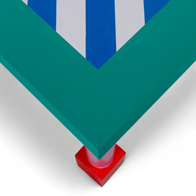 Seletti Supersquare bord blåt spisebord