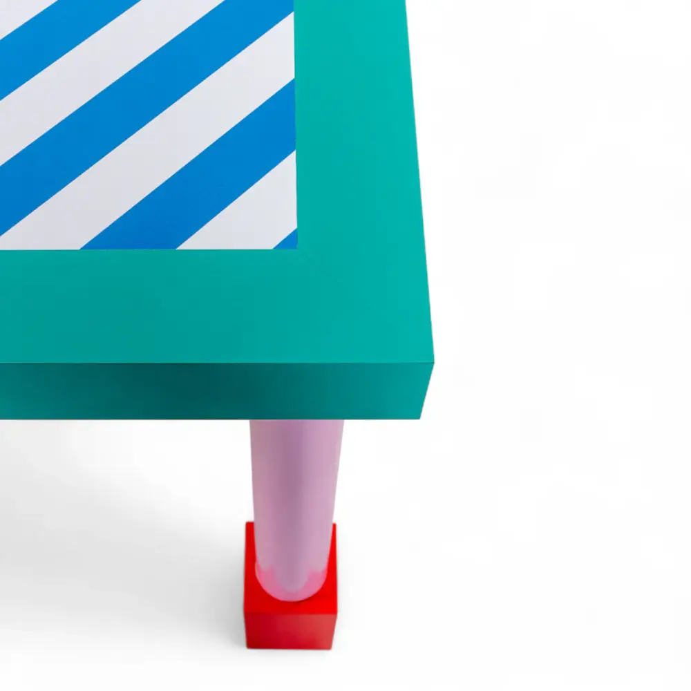 Seletti Supersquare bord blåt spisebord