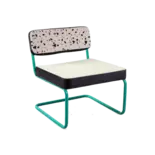 Seletti Sedia Superlounge in terrazzo