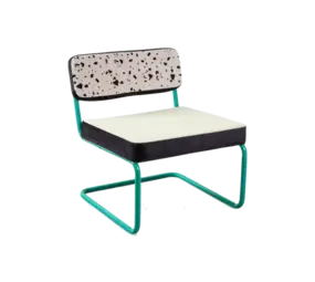 Seletti Sedia Superlounge in terrazzo